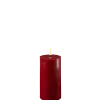 Deluxe Homeart Led-Kerzen & Led-Laternen|Kerzen-LED Stumpenkerze Real Flame bordeaux