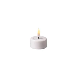 Deluxe Homeart Led-Kerzen & Led-Laternen|Teelichthalter-LED Teelicht im 2er Set mit Real Flame