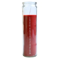 Det Gamle Apotek Weihnachtsdeko|Weihnachts- & Adventskerzen-Kalenderkerze im Glas