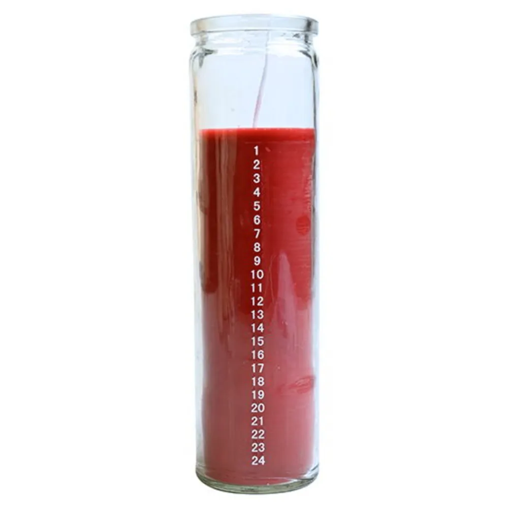 Det Gamle Apotek Weihnachtsdeko|Weihnachts- & Adventskerzen-Kalenderkerze im Glas