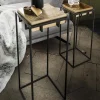 Faktorei Beistelltische & Couchtische-Beistelltisch Liz aus Aluminium