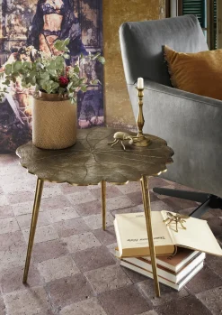 Faktorei Beistelltische & Couchtische-Beistelltisch Tree aus Aluminium