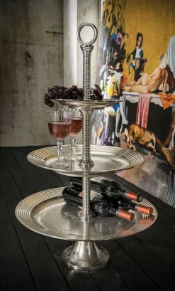 Faktorei Etageren & Kuchenplatten|Geschirr & Tischdeko Skandinavisch-Etagere mit 3 Ebenen