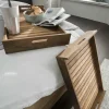 Faktorei Tabletts|Tabletts-Teakholz Tablett-Set 2-tlg