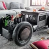 Faktorei Beistelltische & Couchtische-Unikat Vintage Couchtisch Car