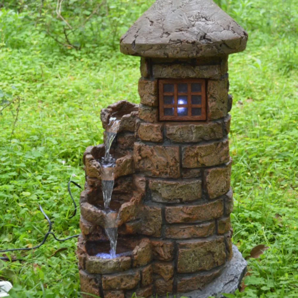 Garden Pleasure Gartendekoration|Brunnen-Brunnen HADES in Stein-Optik