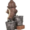 Garden Pleasure Brunnen|Gartendekoration-Garten-Brunnen HERMES in Stein-Optik