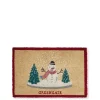 GreenGate Weihnachtsdeko|Fußmatten & Fußabtreter-Fussmatte Schneemann weiß