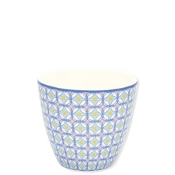 GreenGate Becher, Tassen & Cups|Geschirr & Tischdeko Skandinavisch-Latte Cup Lola hellblau