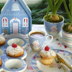 GreenGate Küchenutensilien|Geschirr & Tischdeko Skandinavisch-Muffin-Backform Laura Christmas