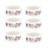 GreenGate Servietten & Serviettenhalter|Geschirr & Tischdeko Skandinavisch-Serviettenringe Leonora 6er Set