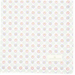 GreenGate Servietten & Serviettenhalter|Geschirr & Tischdeko Skandinavisch-Stoffserviette mit Spitze Sybille White