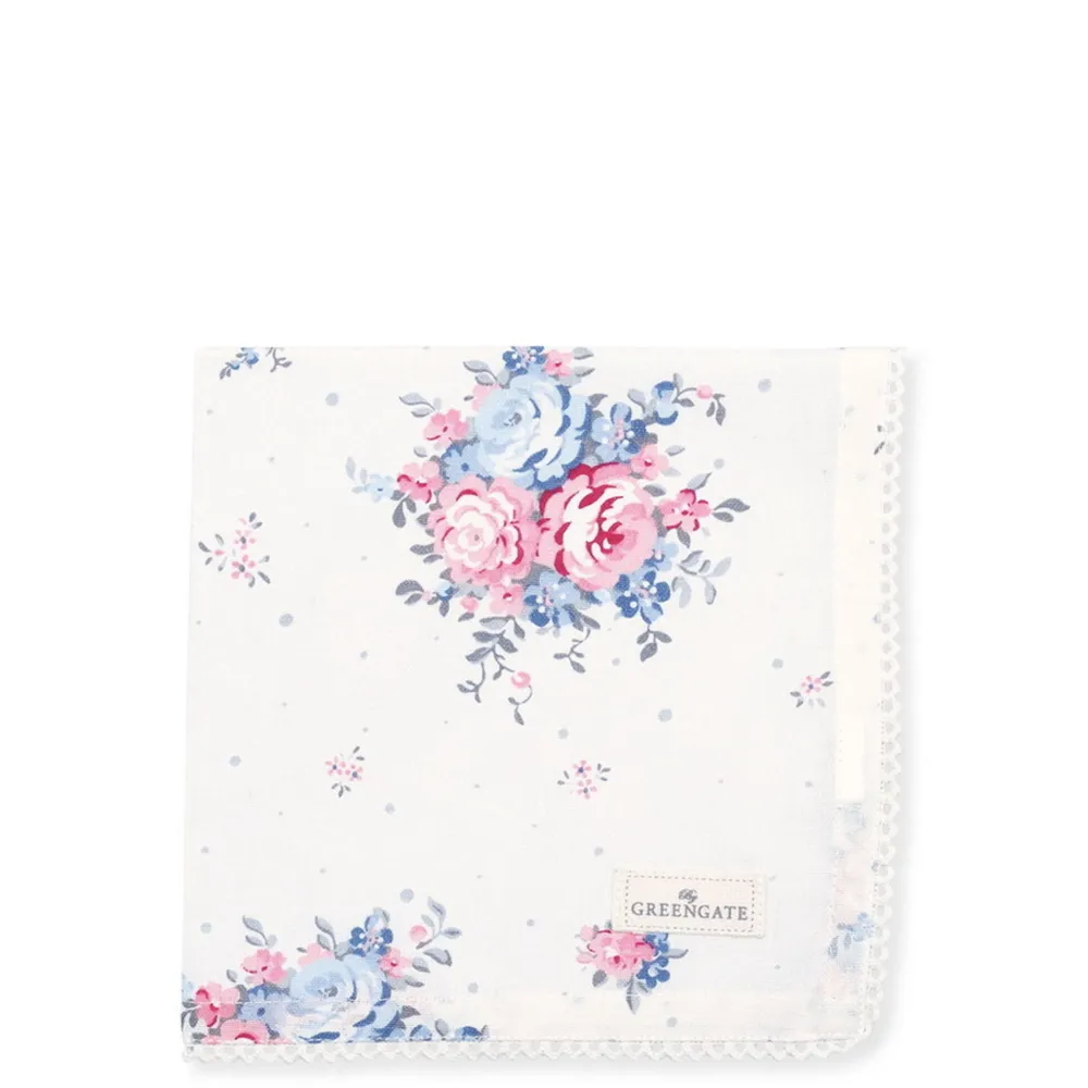 GreenGate Servietten & Serviettenhalter|Geschirr & Tischdeko Skandinavisch-Stoffserviette mit Spitze Emely