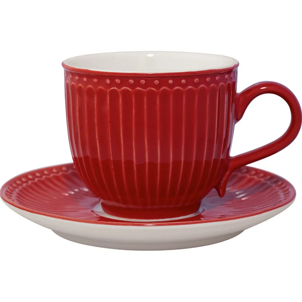 GreenGate Geschirr & Tischdeko Skandinavisch|Becher, Tassen & Cups-Tasse & Untertasse Alice