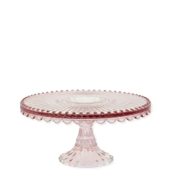 GreenGate Etageren & Kuchenplatten|Geschirr & Tischdeko Skandinavisch-Tortenplatte Kuchenplatte aus Glas Alice