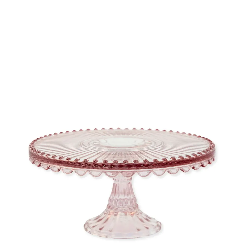 GreenGate Etageren & Kuchenplatten|Geschirr & Tischdeko Skandinavisch-Tortenplatte Kuchenplatte aus Glas Alice