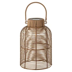 House Nordic Laternen Für Garten Und Outdoor|Tischlampen-Brentford Garten Lampe mit Solar, Polyrattan