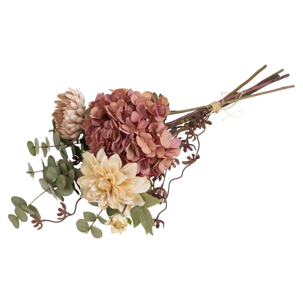 House Nordic Kunstblumen & Kunstpflanzen-Dahlia Bouquet, Künstlicher Blumenstrauß