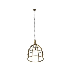 HSM Collection Deckenlampen-Hängelampe Gold Metall