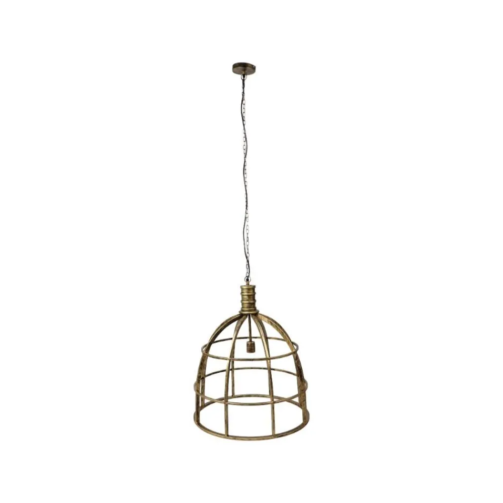 HSM Collection Deckenlampen-Hängelampe Gold Metall