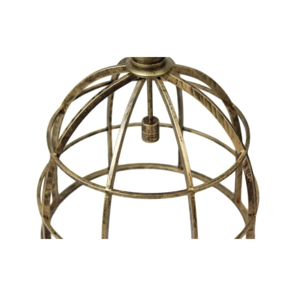HSM Collection Deckenlampen-Hängelampe Gold Metall