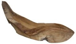 HSM Collection Brot- & Obstkörbe|Teakholz Deko & Möbel-Obstschale Kano Natur Teak