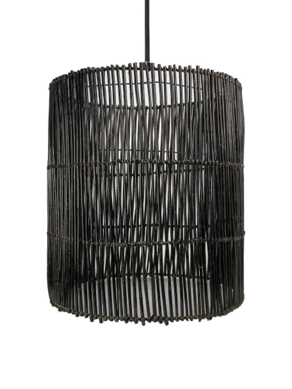 HSM Collection Deckenlampen-Pendelleuchte Rattan