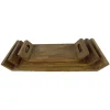HSM Collection Servierplatten & Bretter|Tabletts-Servierbretter Mangoholz 3er-Set