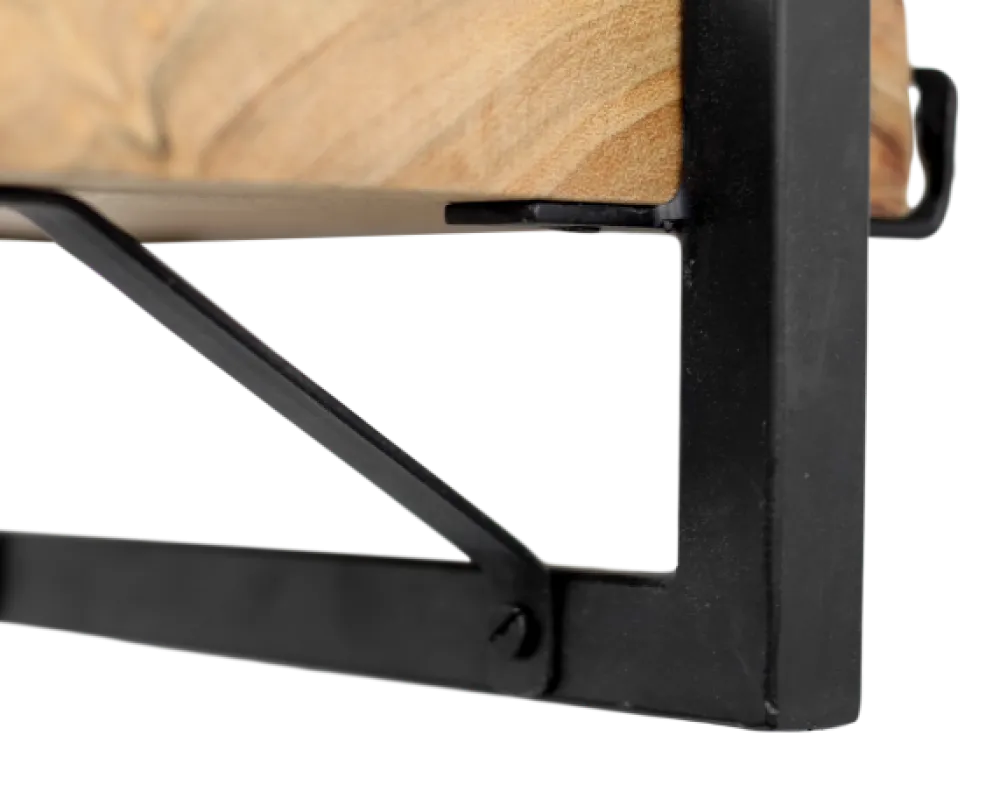 HSM Collection Wandregale-Wandboard Levels Live Edge