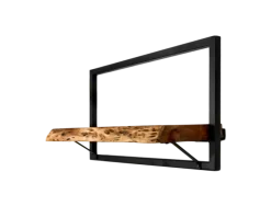 HSM Collection Wandregale-Wandboard Levels Live Edge