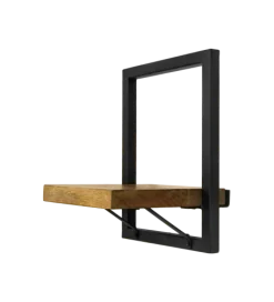 HSM Collection Wandregale-Wandboard Levels 2 Mangoholz, Eisen