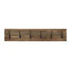 HSM Collection Garderoben|Griffe, Haken & Hakenleisten-Wandgarderobe Natur Eisenbahnschwelle