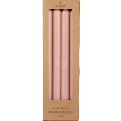 IB Laursen Weihnachtsdeko|Weihnachts- & Adventskerzen-Adventskerze 1-4 Schachtel mit 4 Kerzen