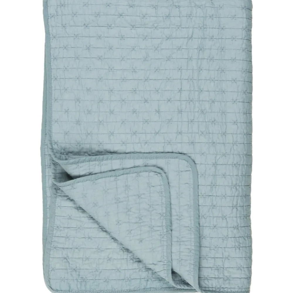 IB Laursen Quilts & Bettwäsche|Decken & Plaids-Baumwoll-Quilt mit Kreuzstichen