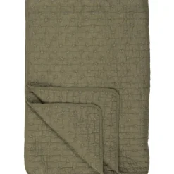 IB Laursen Quilts & Bettwäsche|Decken & Plaids-Baumwoll-Quilt mit Kreuzstichen