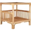 IB Laursen Beistelltische & Couchtische-Beistelltisch Janet aus Rattan