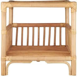 IB Laursen Beistelltische & Couchtische-Beistelltisch Janet aus Rattan