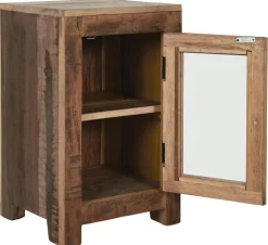 IB Laursen Ib Laursen Unika|Schränke-Beistelltisch, Schrank mit Glastür und Ablage UNIKA Shaker