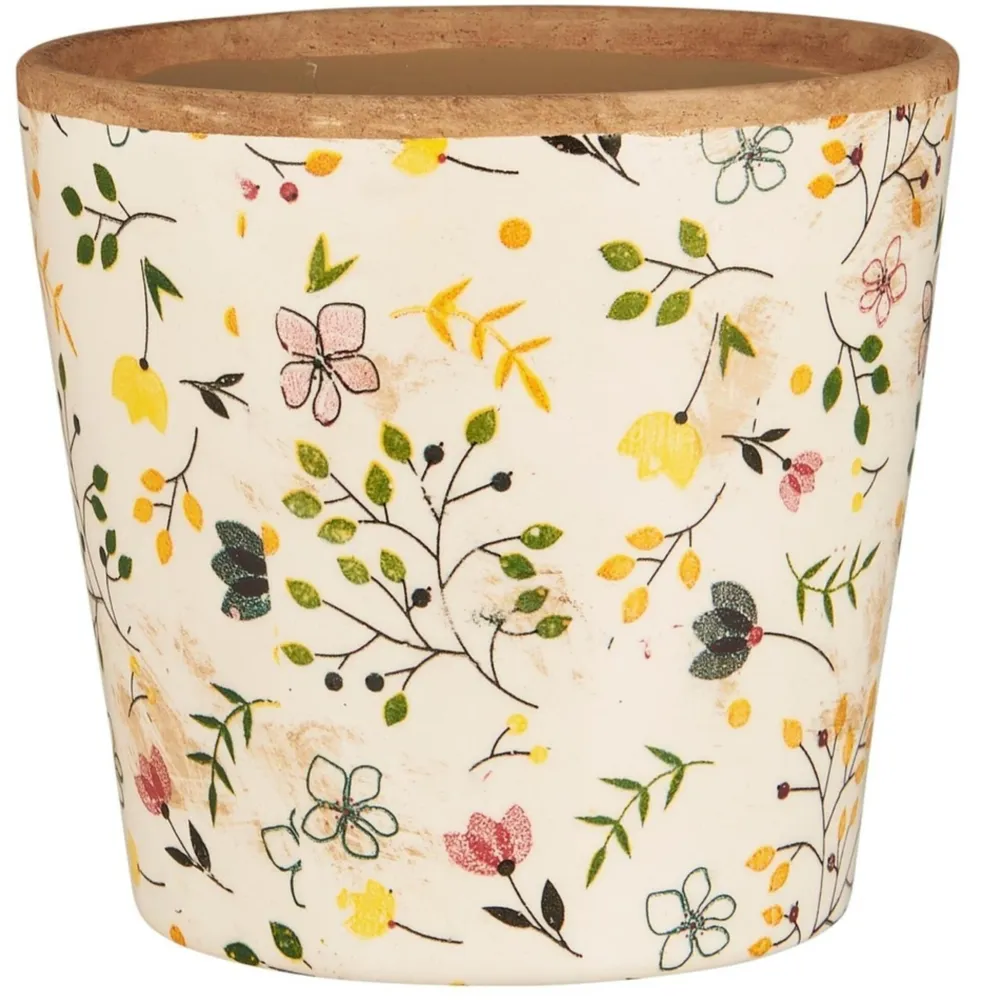 IB Laursen Frühlingsdeko|Gartendekoration-Blumentopf Frühlingswiese