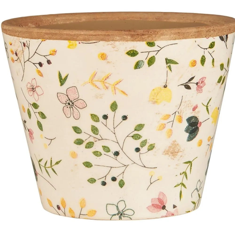 IB Laursen Frühlingsdeko|Gartendekoration-Blumentopf Frühlingswiese