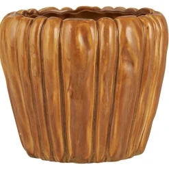 IB Laursen Blumentöpfe & Übertöpfe-Blumentopf mit Rillen Keramik