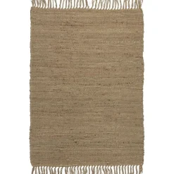 IB Laursen Läufer|Teppiche-Bodenmatte aus Jute und Baumwolle