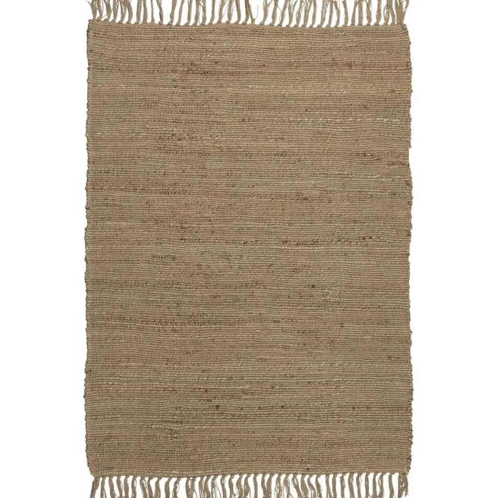 IB Laursen Läufer|Teppiche-Bodenmatte aus Jute und Baumwolle