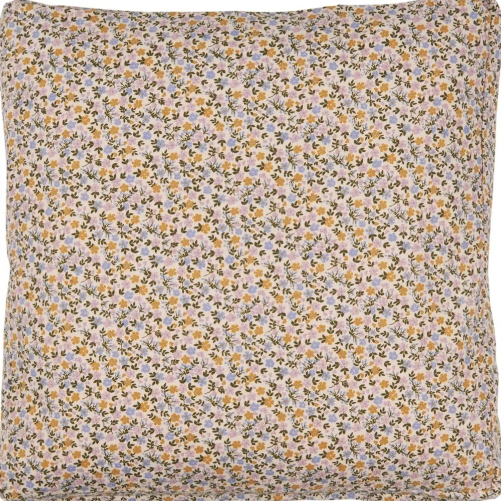 IB Laursen Garten-Textilien|Kissen & Kissenbezüge-Boxkissenbezug Line mit kleinen Blumen