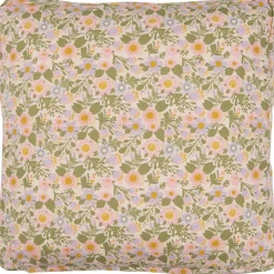 IB Laursen Garten-Textilien|Kissen & Kissenbezüge-Boxkissenbezug Signe mit Bunten Blumen