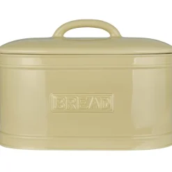 IB Laursen Küchenaufbewahrung|Brot- & Obstkörbe-Brotkasten Brotbox oval aus Keramik