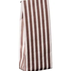 IB Laursen Einpacken, Verpacken-Buntfalttüte mit Streifen Textil-Look