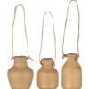 IB Laursen Ib Laursen Unika|Dekohänger & Girlanden-Deko Flasche mit Schnur 3er Set UNIKA