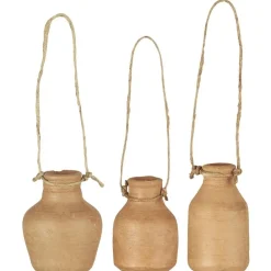 IB Laursen Ib Laursen Unika|Dekohänger & Girlanden-Deko Flasche mit Schnur 3er Set UNIKA