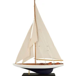 IB Laursen Deko-Objekte & Figuren-Deko Segelschiff mit leinenfarbigen Segeln